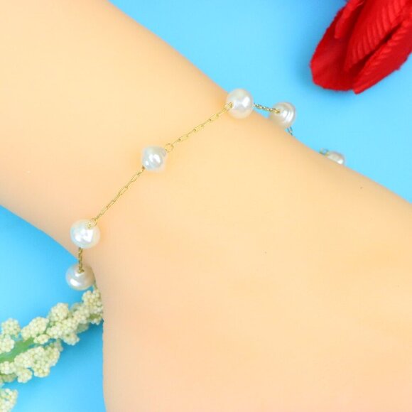 Elegant Handmade Anklet – Perfect for Women & Girls | Ideal Gift Option, DYC1199 - Picture 6 of 9